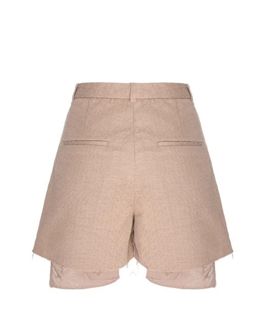 CuAnna Natural Doubleyou Frayed-Edge Suit