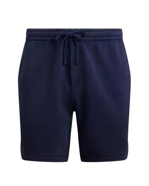 Polo Ralph Lauren メンズ ブルー ドローストリング ショートパンツの