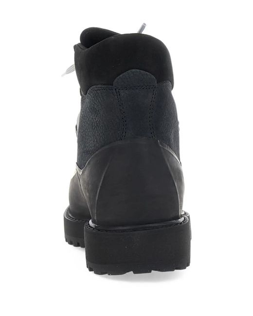 Diemme Black Roccia Vet Gomma Lace-Up Boots for men