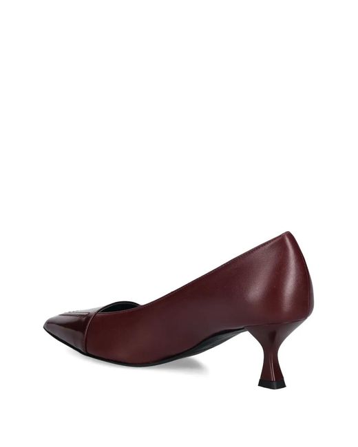 Love Moschino Brown Point-Toe Pumps