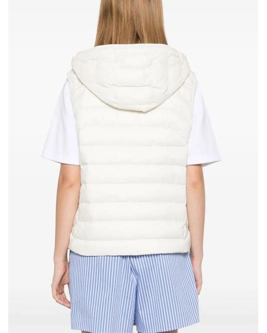 Polo Ralph Lauren White Quilted Gilet