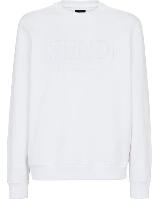 white fendi sweatshirt