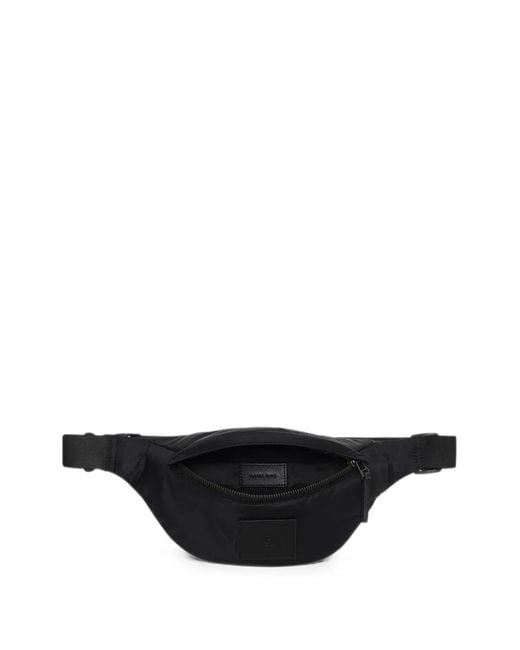 Anine Bing Black Leon Small Waist Bag Nylon