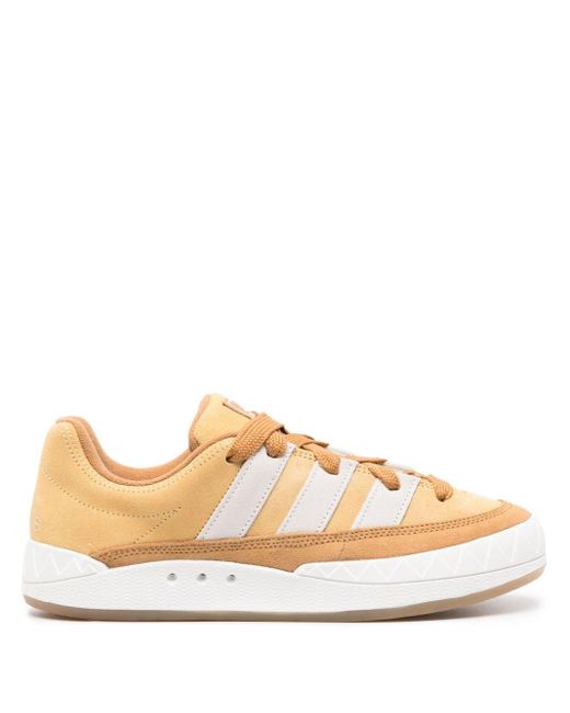 Adidas Pink Adimatic Suede Sneakers for men