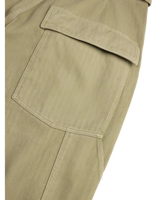 Pantalones Con Cinturón RRL de color Green