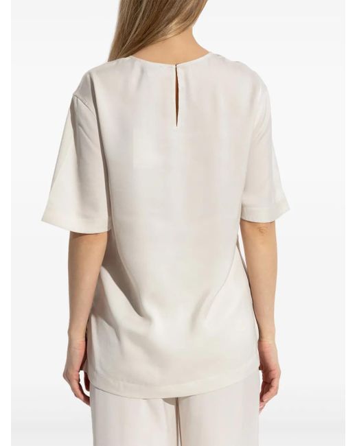 AllSaints White Amelie Bluse