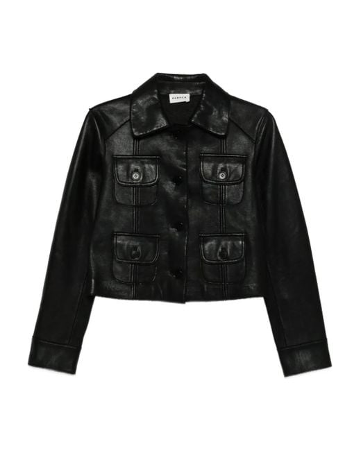 Giacca Macio Con Tasche di P.A.R.O.S.H. in Black