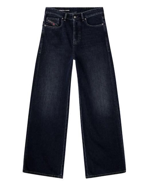 DIESEL Blue 1996 D-Sire Shaded Five-Pockets Jeans
