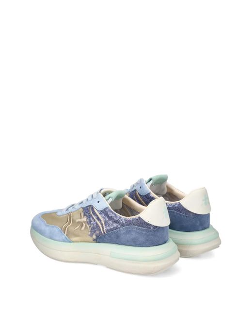 Premiata Blue Cassie Sneakers