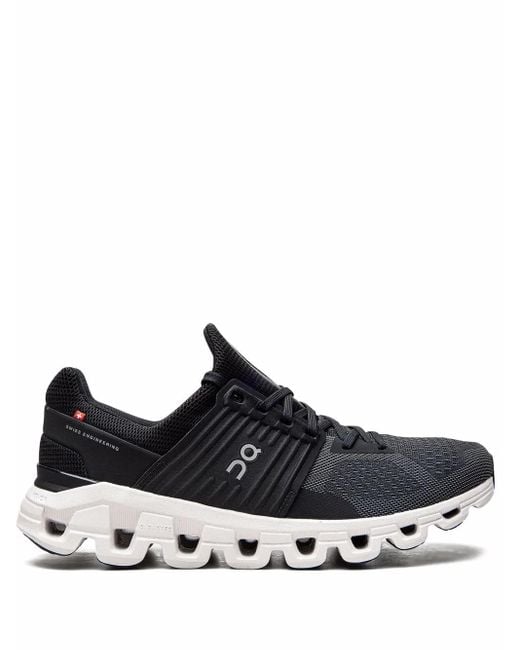 On Shoes Black Cloudswift Low-Top Sneakers