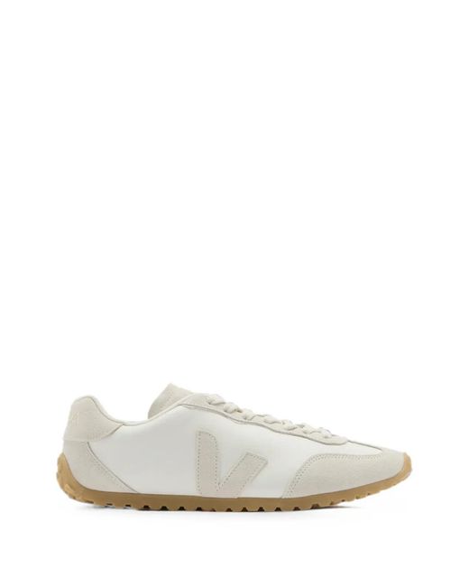 Veja White Gt Leather Natural Sneakers for men