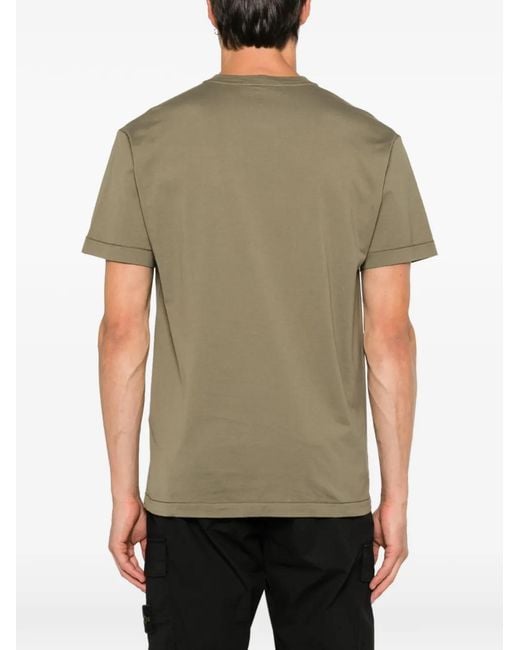 Stone Island Green T-Shirt for men