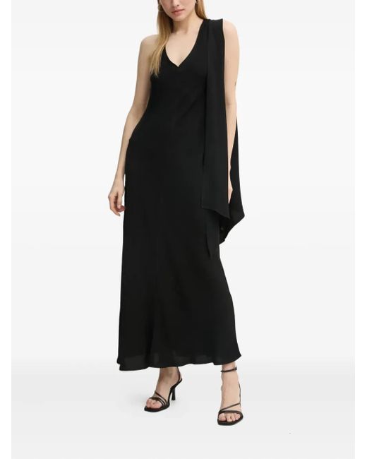 Day Birger et Mikkelsen Black Brielle V-Neck Maxi Dress