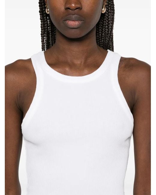 Agolde Rayne Tanktop in het White