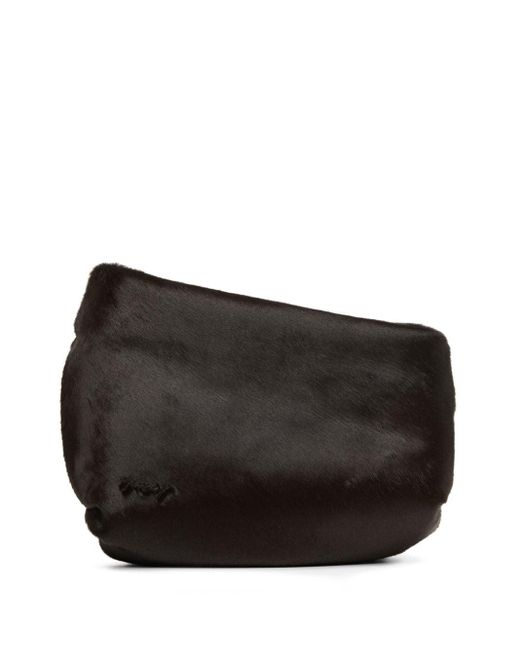 Marsèll Black Fantasmino Leather Crossbody Bag