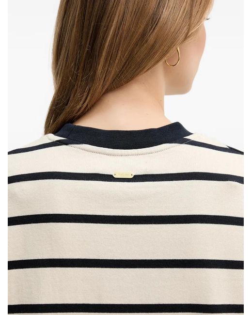 Barbour Natural Maeve Striped Long-Sleeved T-Shirt