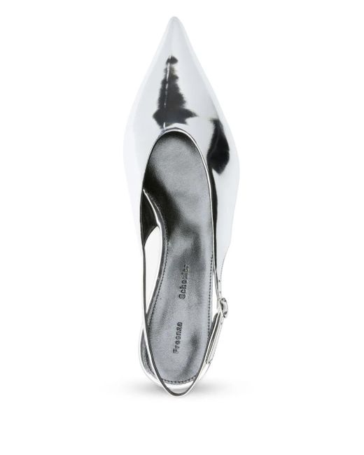 Proenza Schouler Slash フラットシューズ White