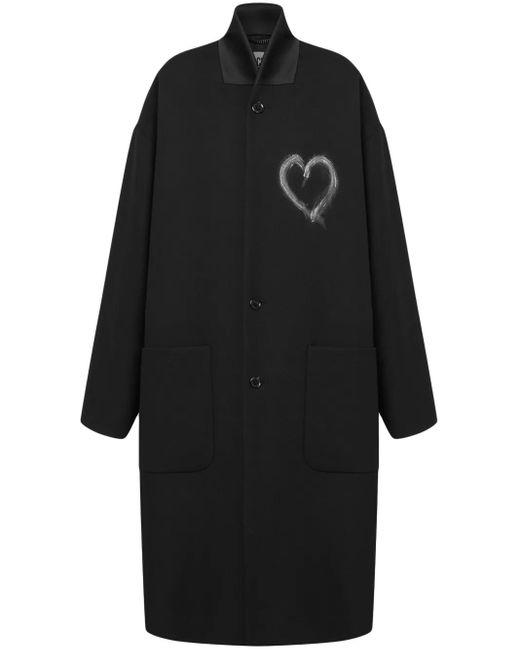 Moschino Black Long Coat