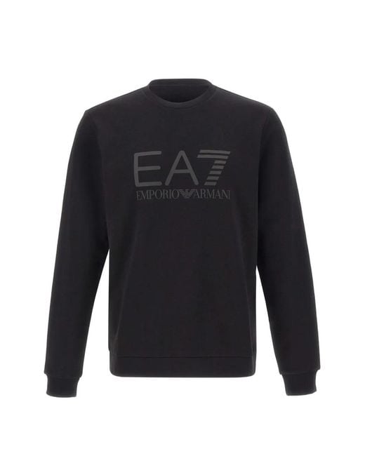 EA7 Sweater Met Ronde Hals in het Blue voor heren