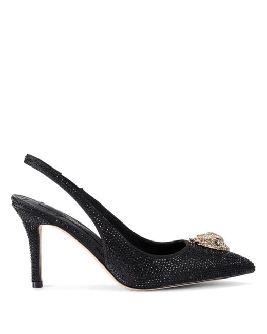 Kurt Geiger Black Belgravia High Sling Back Heel