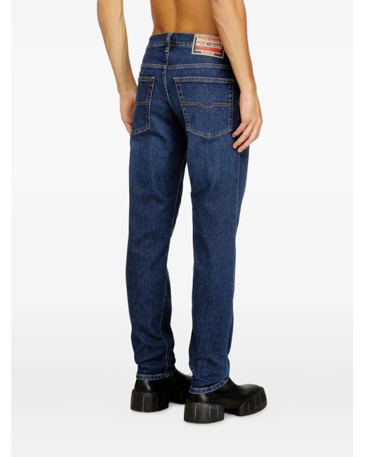 DIESEL Blue D-Finitive Button Jeans for men