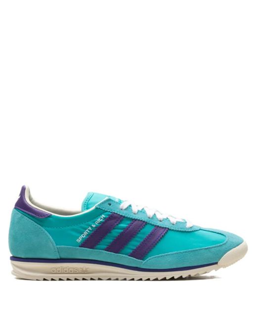 Adidas Blue Sl 72 Stripes Sneakers for men