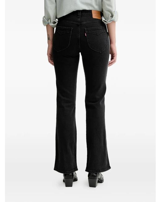 Levi's Black Side-Stripe Jeans