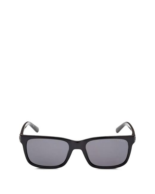 Guess Black Rectangle-Frame Sunglasses