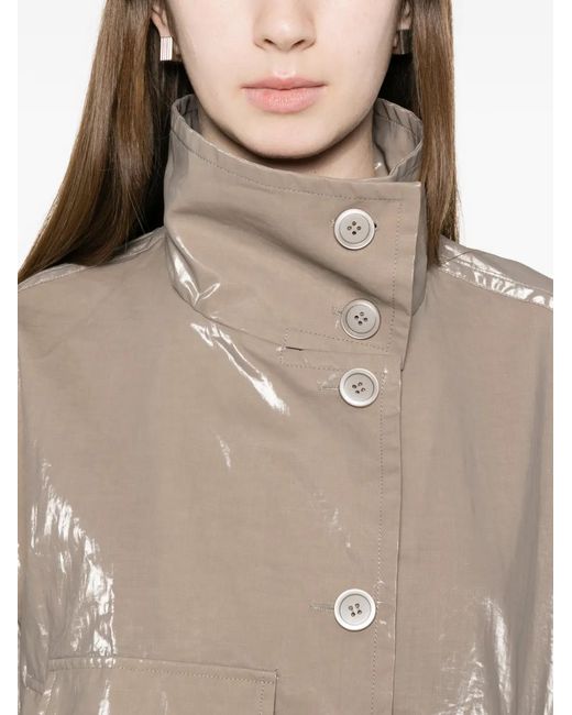 DUNO Natural Button Flap-Pocket Jacket