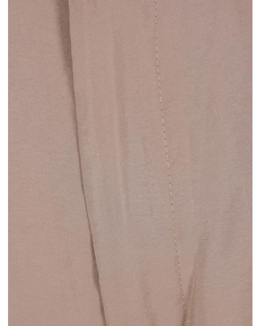 Hevò Natural Torrecanne Pleated Trousers for men