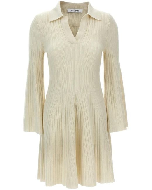 Antonino Valenti White Hester Skater Mini Dress