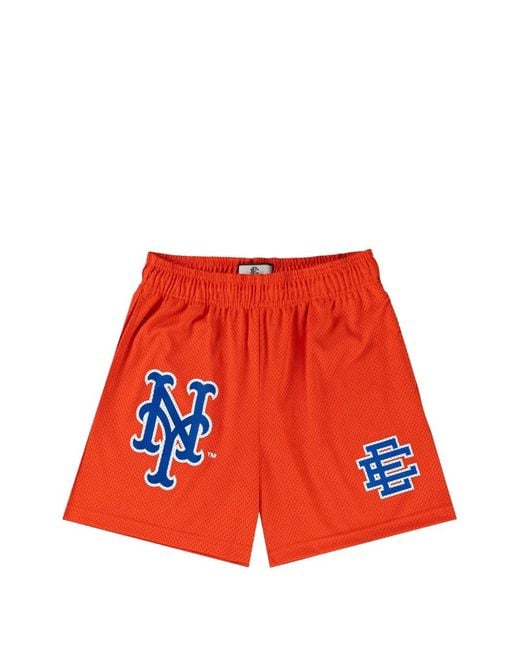 Bermudas Ee Basic De Malla Eric Emanuel de hombre de color Red