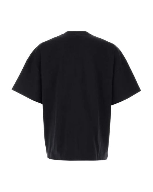 Jil Sander Black Logo T-Shirt for men
