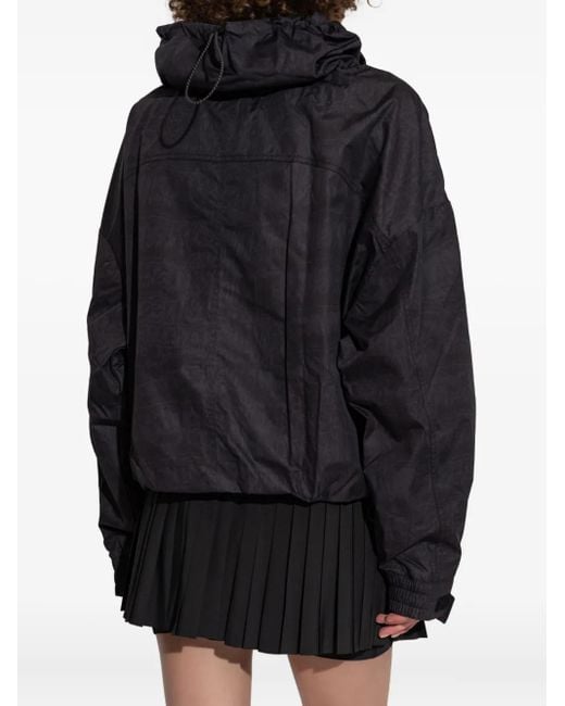 Giacca A Collo Alto Con Coulisse di Adidas By Stella McCartney in Black