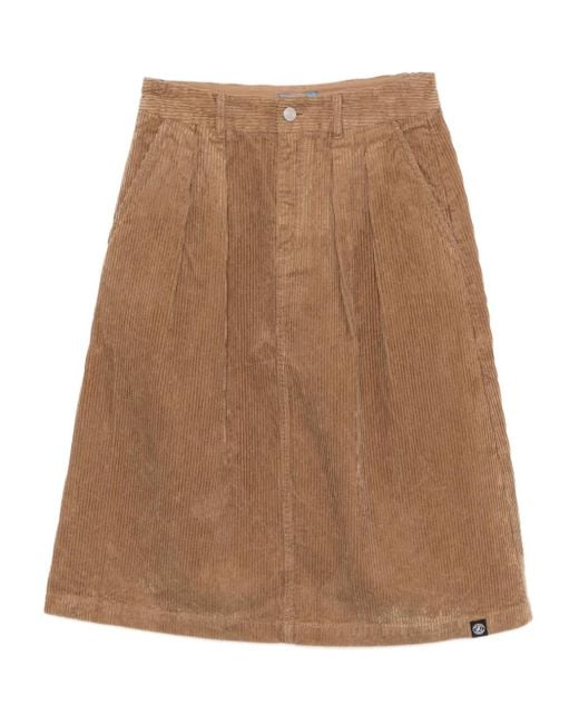 SPORT b. by agnès b. Brown Corduroy Skirt