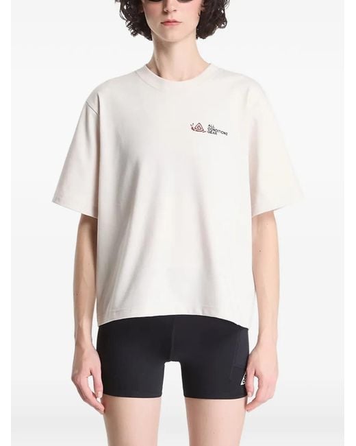 Nike White Acg Logo-Print T-Shirt