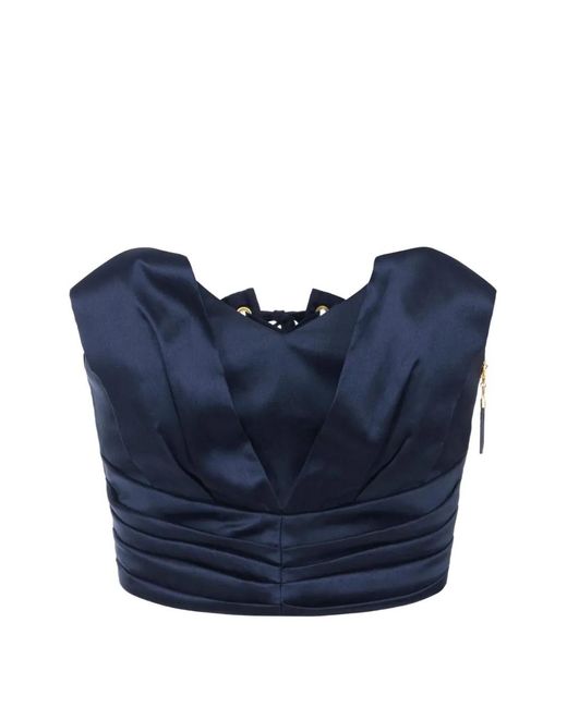 Elisabetta Franchi Blue Haut Gazar