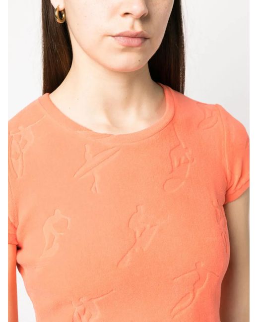 DSquared² Cropped Top in het Orange