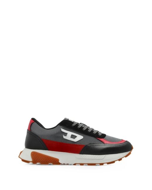 DIESEL White Tame-D S-Tame D-Up Low-Top Sneakers for men