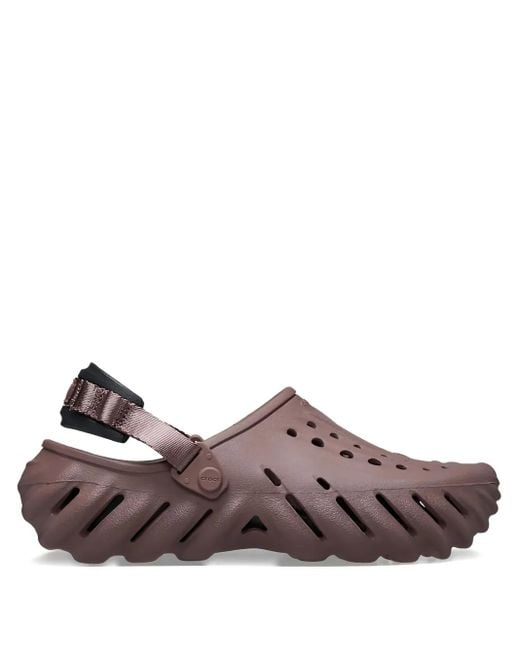 Sandali Echo Traforati di CROCSTM in Brown