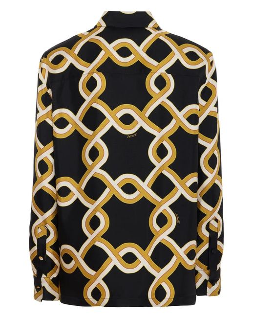 LaDoubleJ Black Silk Boy Shirt