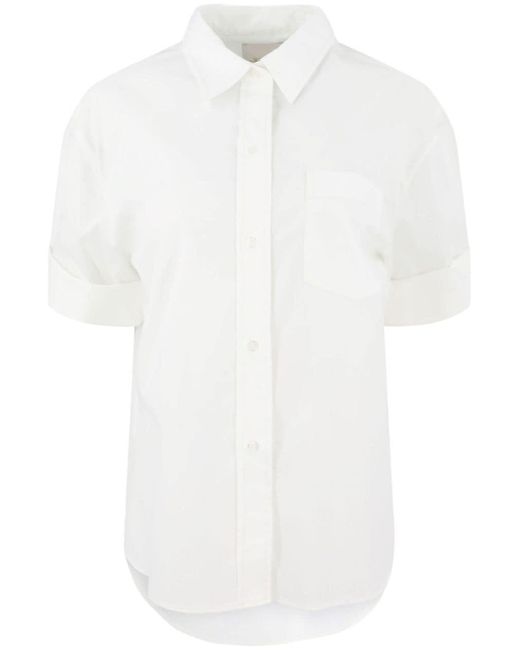 Twp White Bad Habit Cotton Shirt