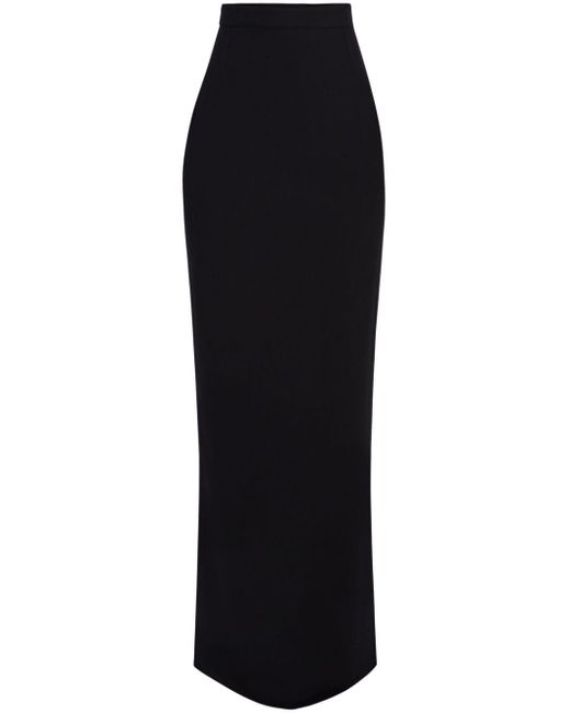 Falda de tubo cady Nina Ricci de color Black