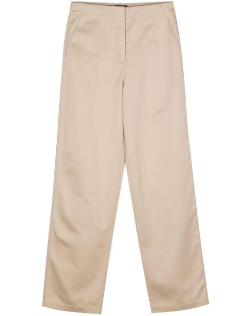 Pantalon à coupe droite Emporio Armani en coloris Natural