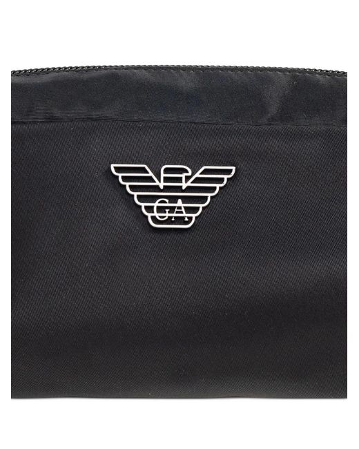 Beauty-Case di Emporio Armani in Black da Uomo
