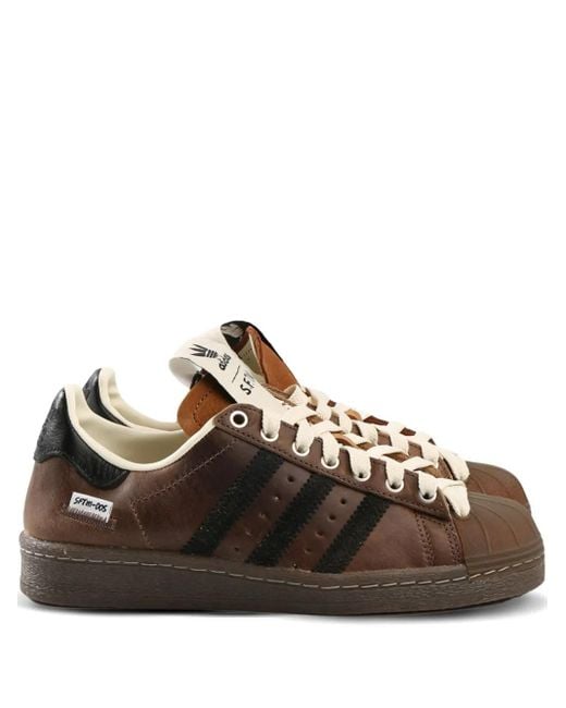 Adidas Brown X Song For The Mute Superstar 82 Sneakers