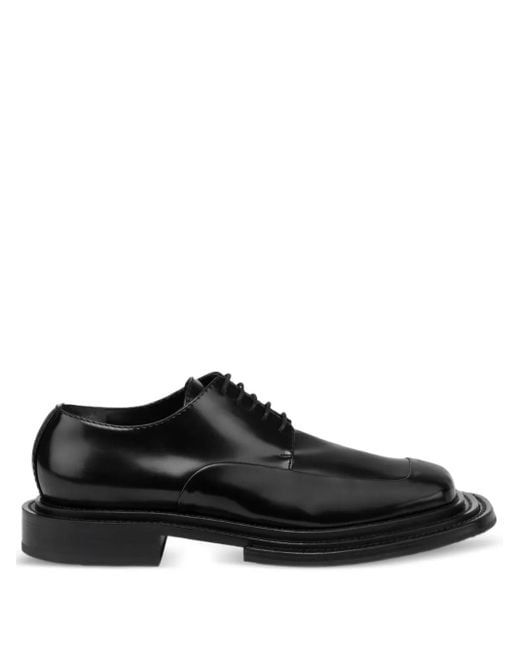 Derby Stringate di Moschino in Black