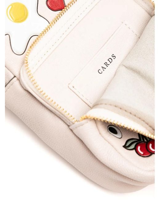 Anya Hindmarch White Stickers Cross Body Bag