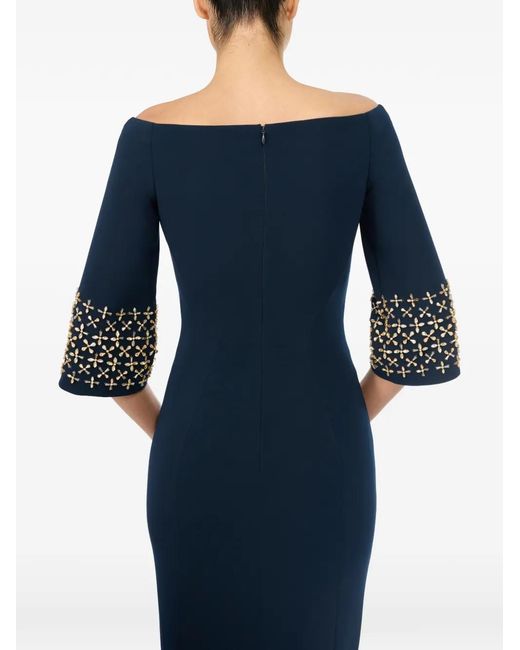 Jenny Packham Blue Berkley Dress