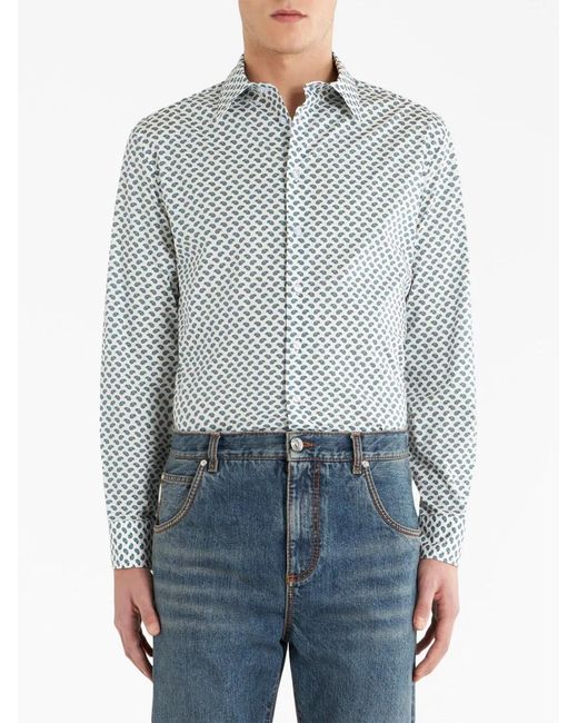 Etro Blue Shirts for men